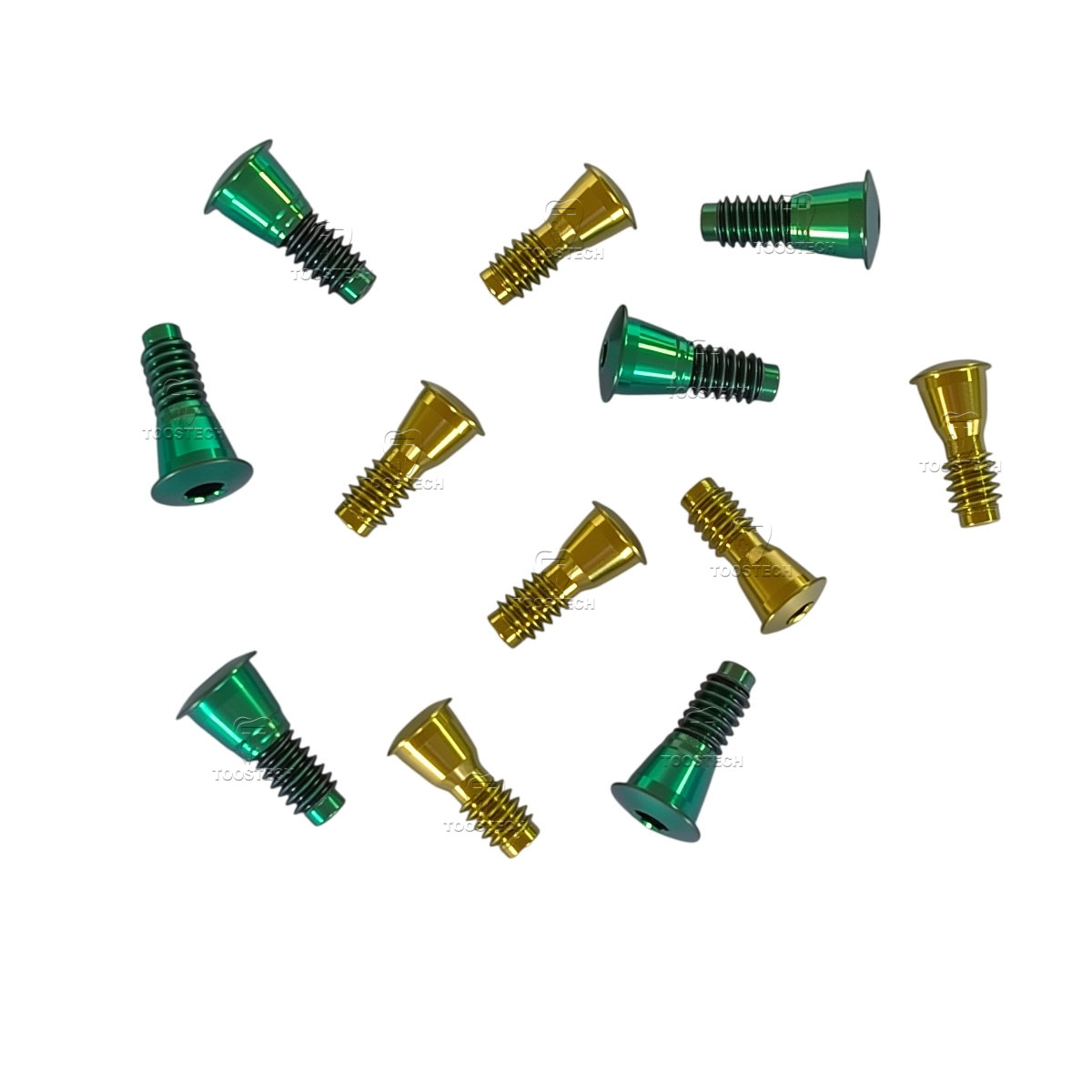 1Pcs Titanium cover screw compatible Hiossen Osstem TS Platform Regular Mini