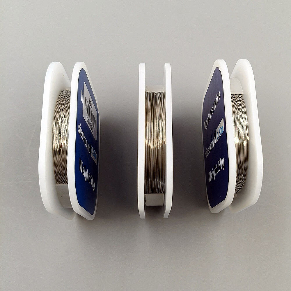 50g Dental Medical Wire Line 0.2/0.25/0.3mm 50g Plastic And Stainless Steel Roll