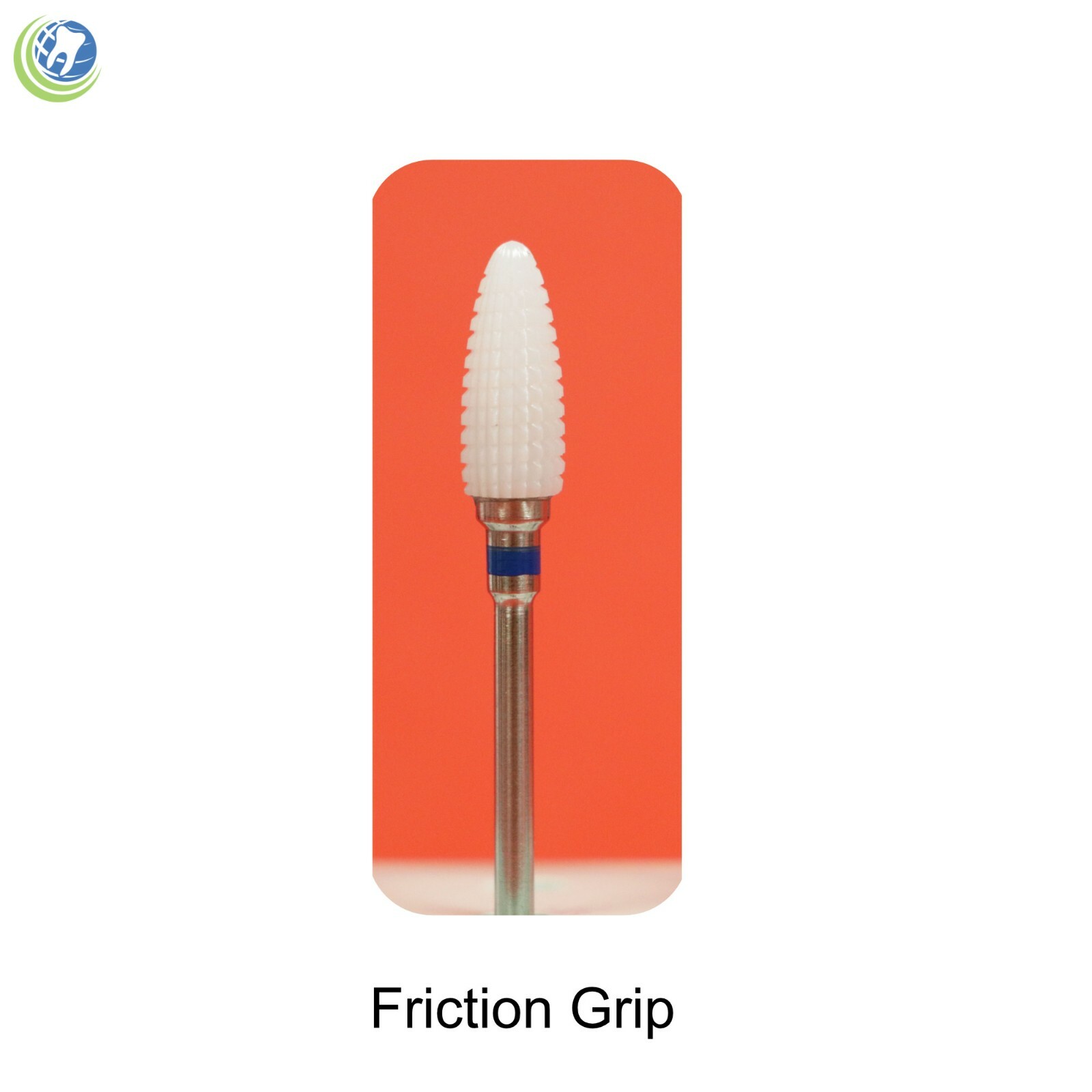Dental Lab White Zirconia Ceramic Burs for Micro Motor HP Polishing Acrylics etc