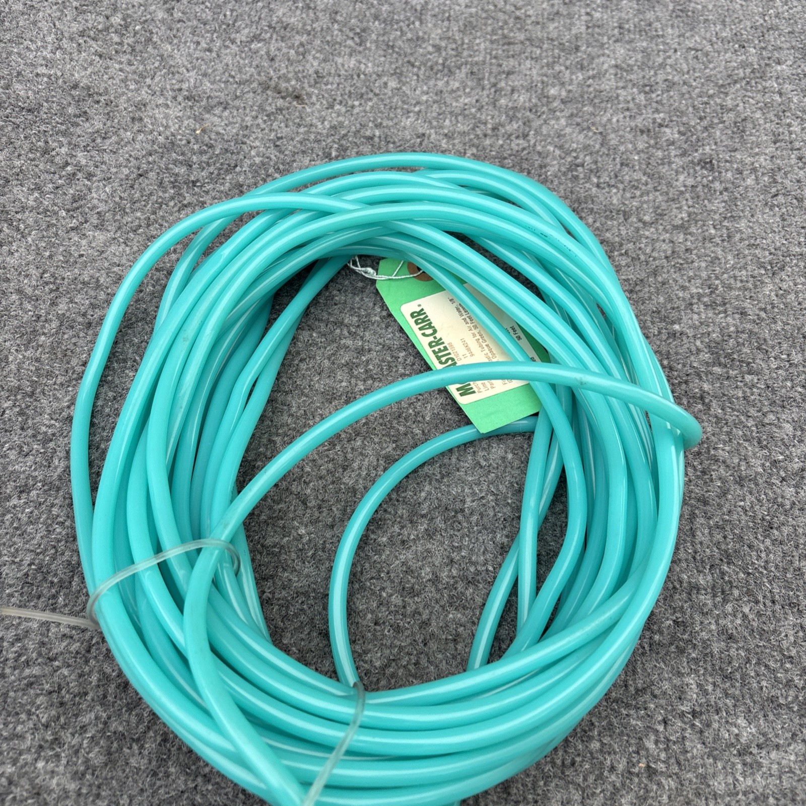 1/8″ ID X 1/4″ OD x 25′ Firm PVC Plastic Tubing Opaque Green 9446K21 New Other