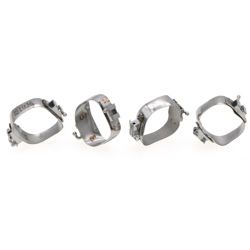 Dental Orthodontic Bands Roth 022 1st Molar Lingual Sheath With Hook 35# – 40#