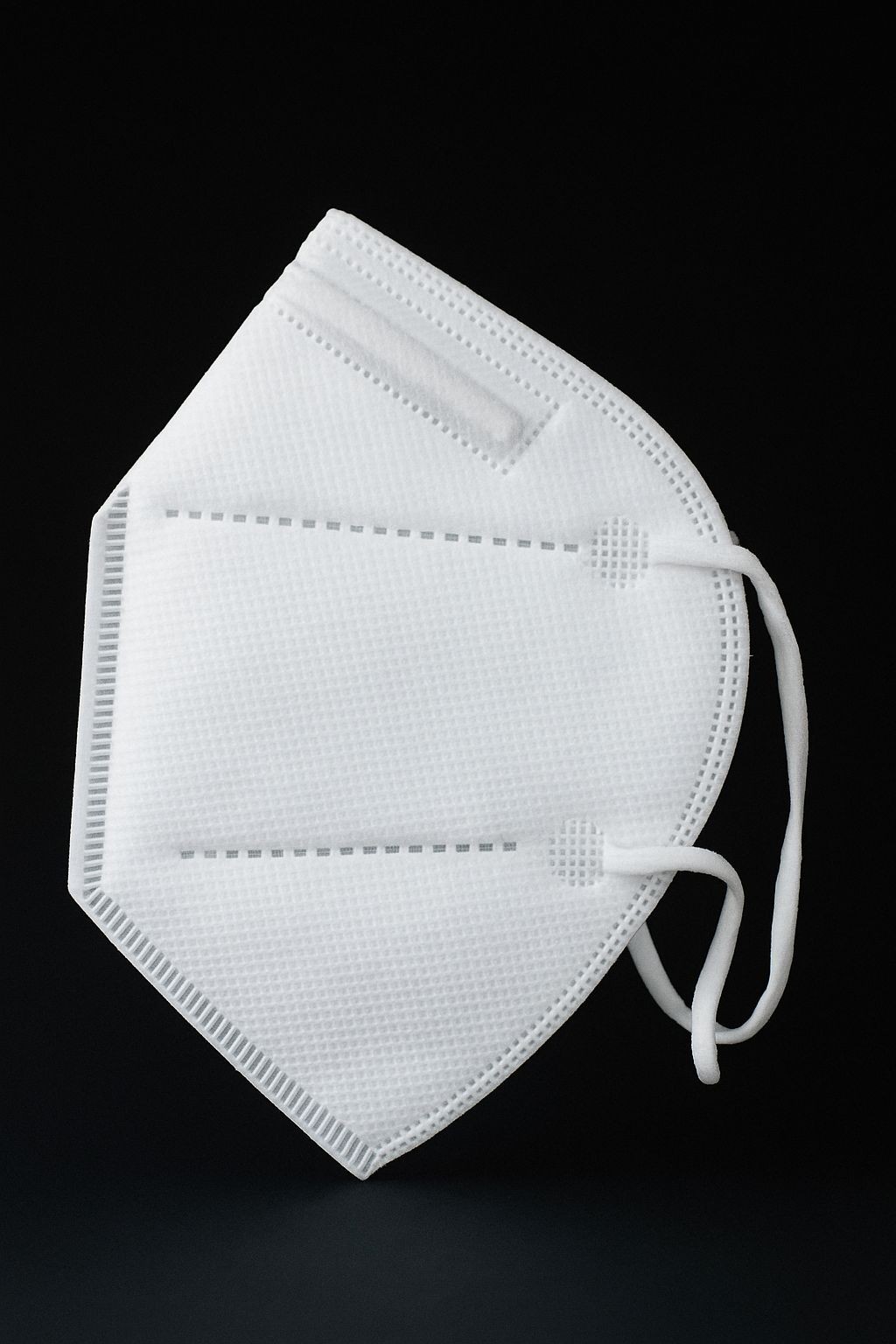 White KN95 Protective 5 Layer Face Mask BFE Disposable KN95 Mask