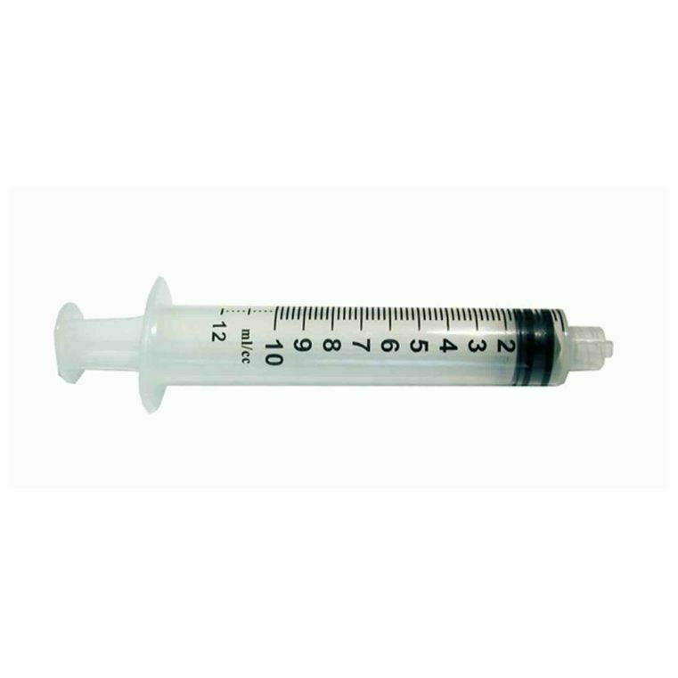 Exel 10-12ml (10-12cc) Luer Lock Syringe, 100/Box, 26265