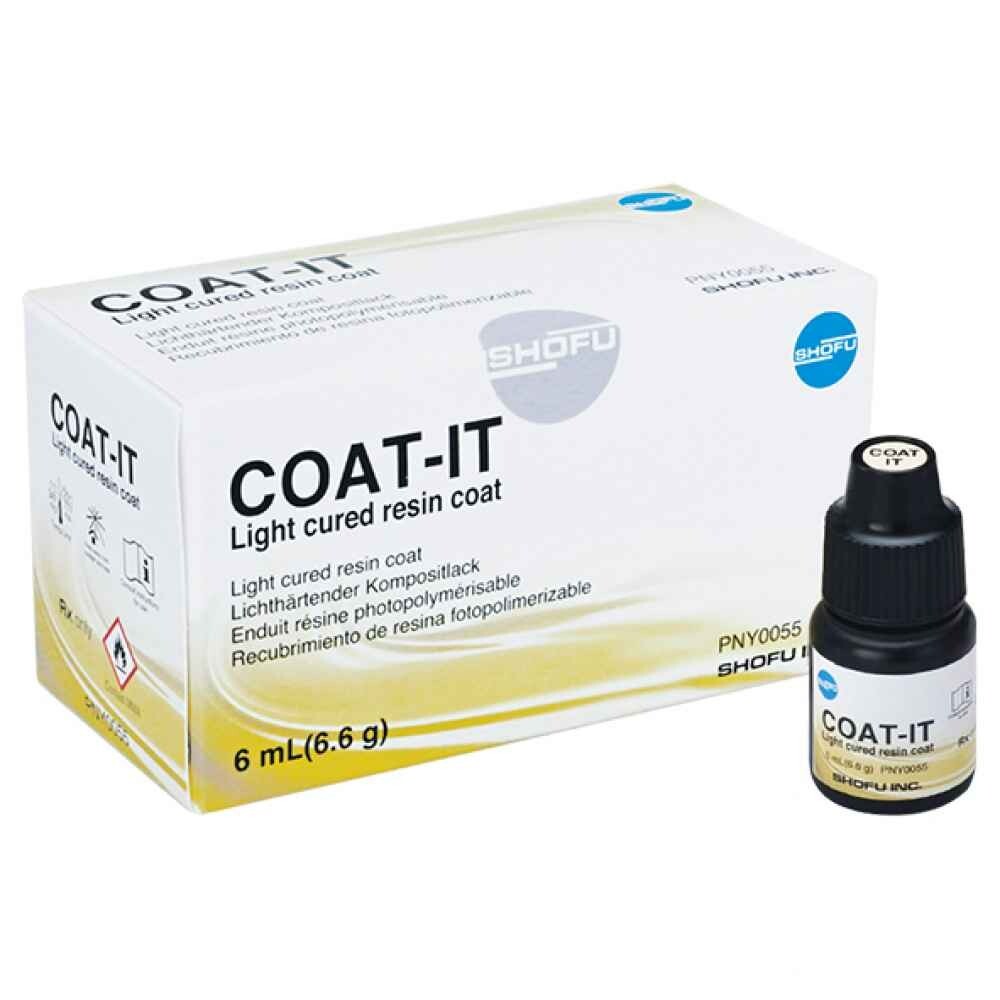 SHOFU Dental COAT IT Resin Coat Light Cured Resin Bond 6ml Bottle MADE IN JAPAN