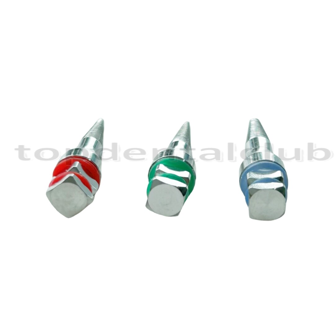 6Sizes Dental Broken Implants Pick Up Extractor Failed Fixture Remove SOS Screws