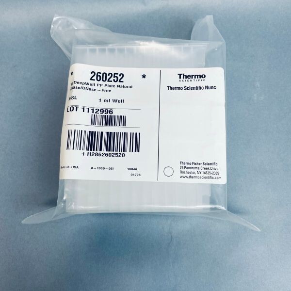 Thermo Scientific Microplate 96 Well 1 ml Deep Well PP Total of 65 Plates