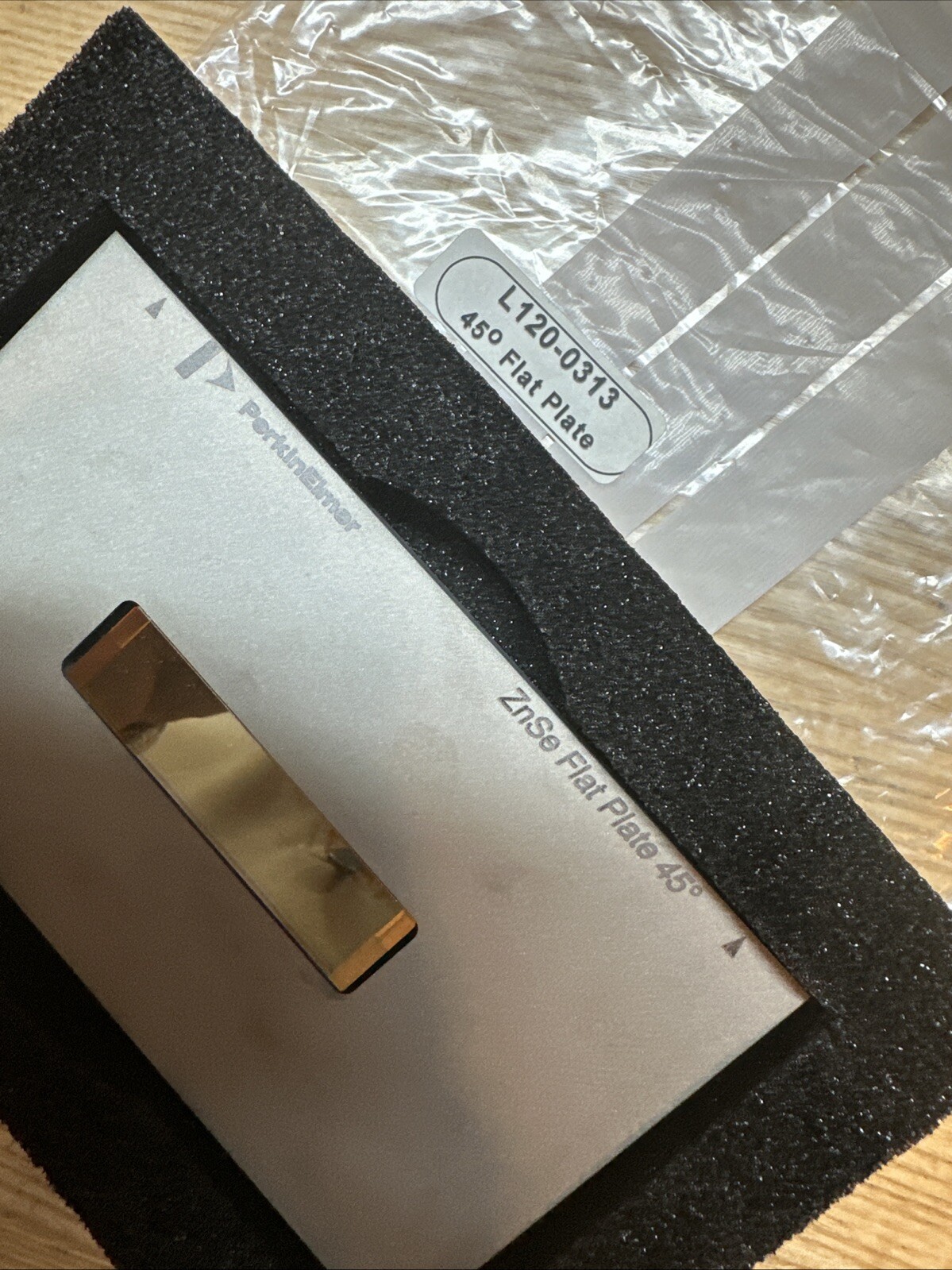 Perkin Elmer HATR Sampling Accessory With Pressure Arm And Plate/Shoe Kit