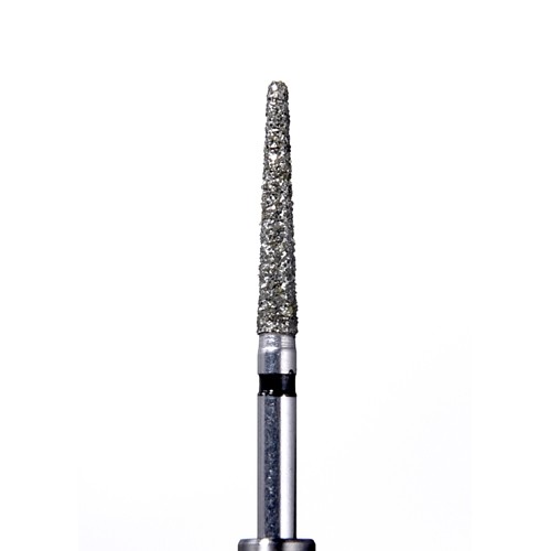 Mydent 850-016SC Defend FG Round End Taper Super Coarse Grit Diamond Burs 10/Pk