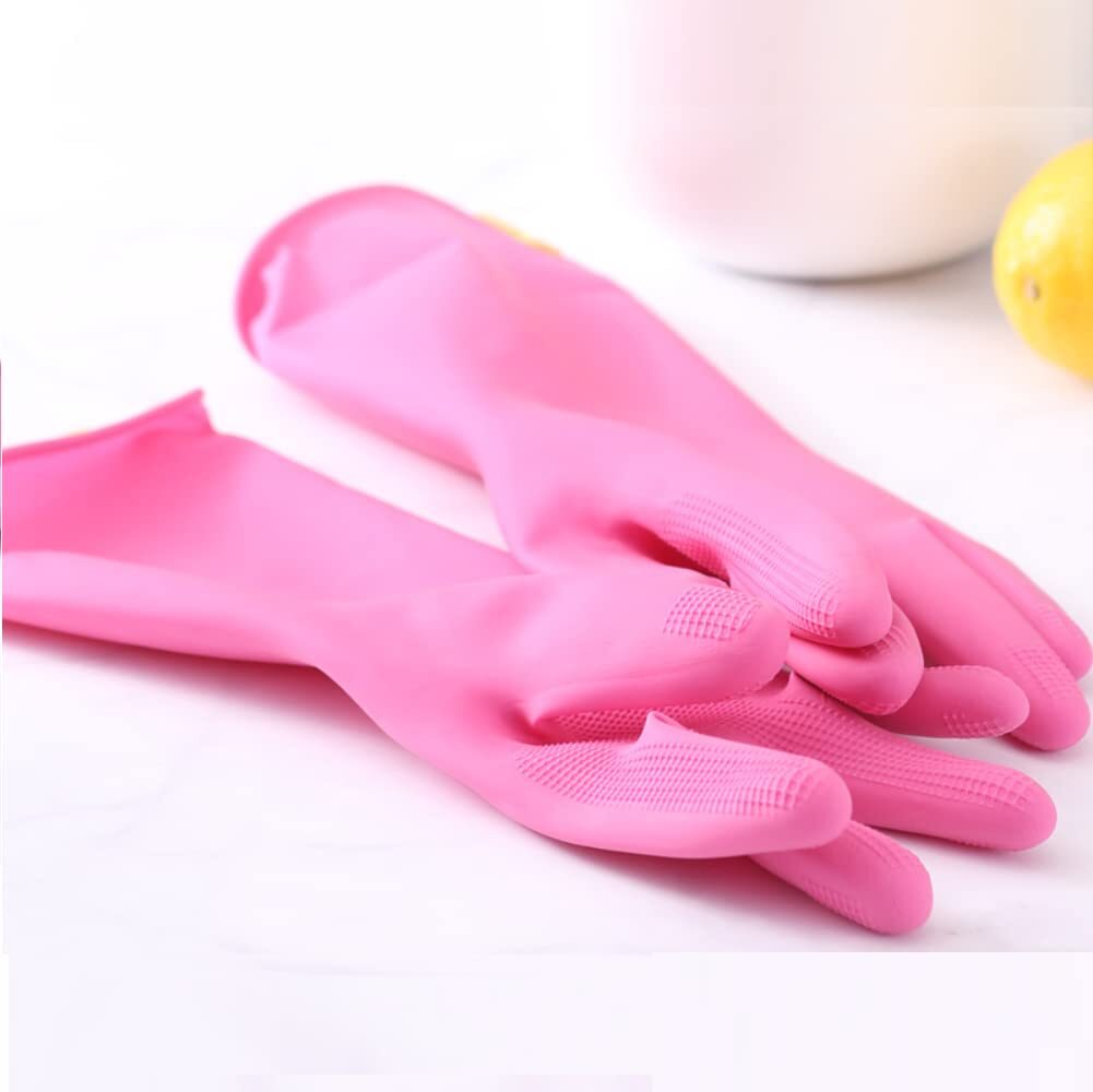 Kids Reusable Waterproof Rubber Gloves | Cooking Dishwashing Cleaning Painting P