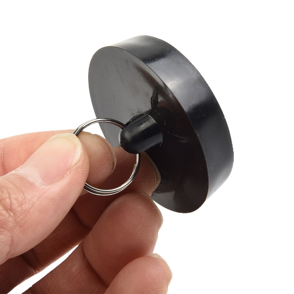 Reliable Rubber Sink Stopper for Laundry and Utility Sinks No More Clogs