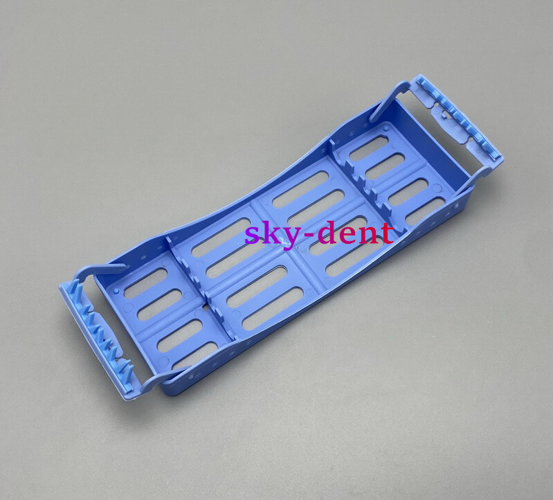 Plastic Dental Autoclave Sterilization Cassette Rack Box Tray For 5 Instruments