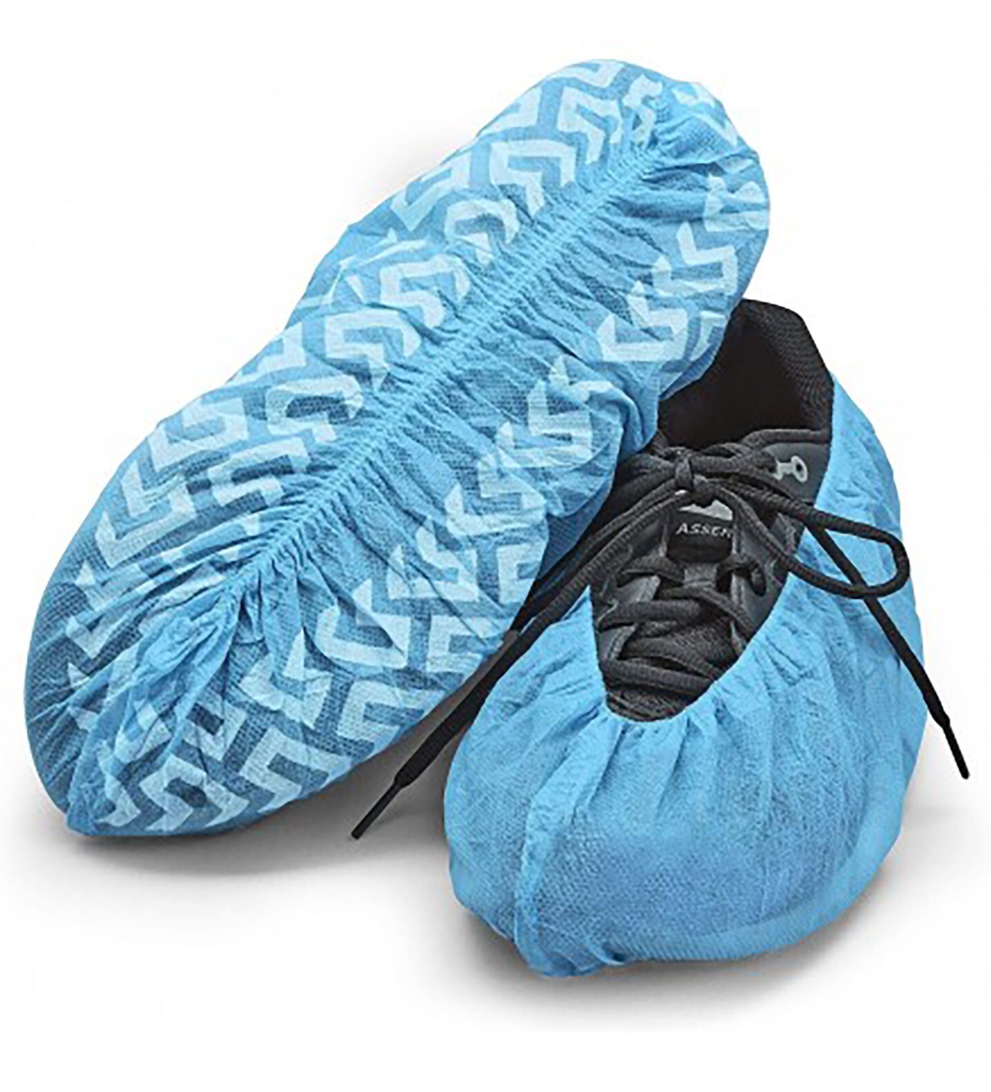 Shoe Cover Anti-Slip, Medical, 16 inches, 30gsm Blue Non Woven (100pcs)