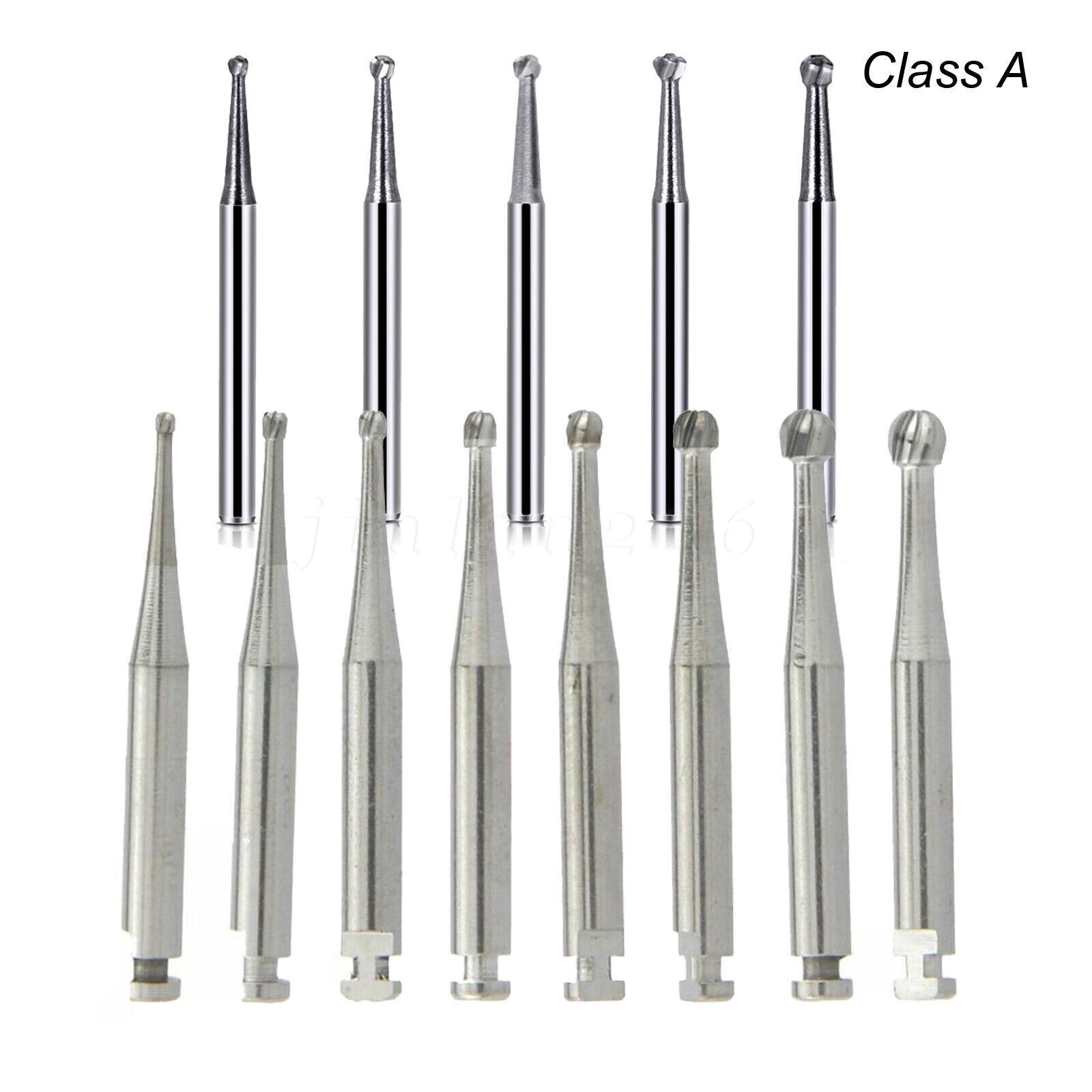 Dental Carbide Burs for High Speed Handpiece, Round Cone Burs FG RA