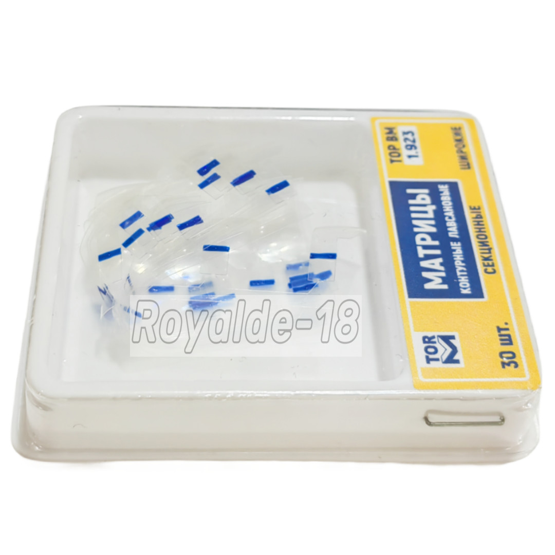 Dental Matrix Transparent TOR VM Matrices Polyester Strip Elastic Wedges 1.922/3