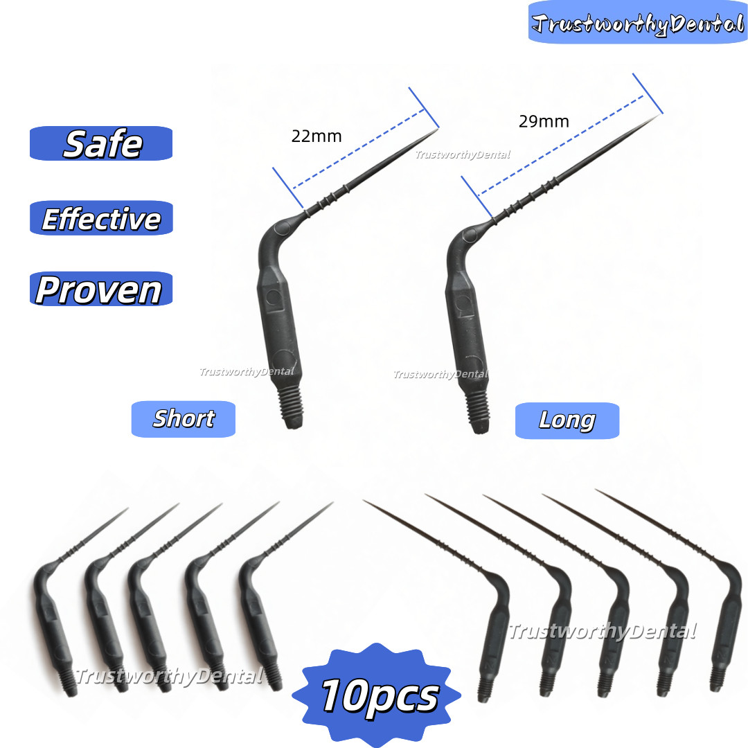 10pcs Dental Sonic Powered Irrigation Tips For KaVo Scaler Fits VDW EDDY L S