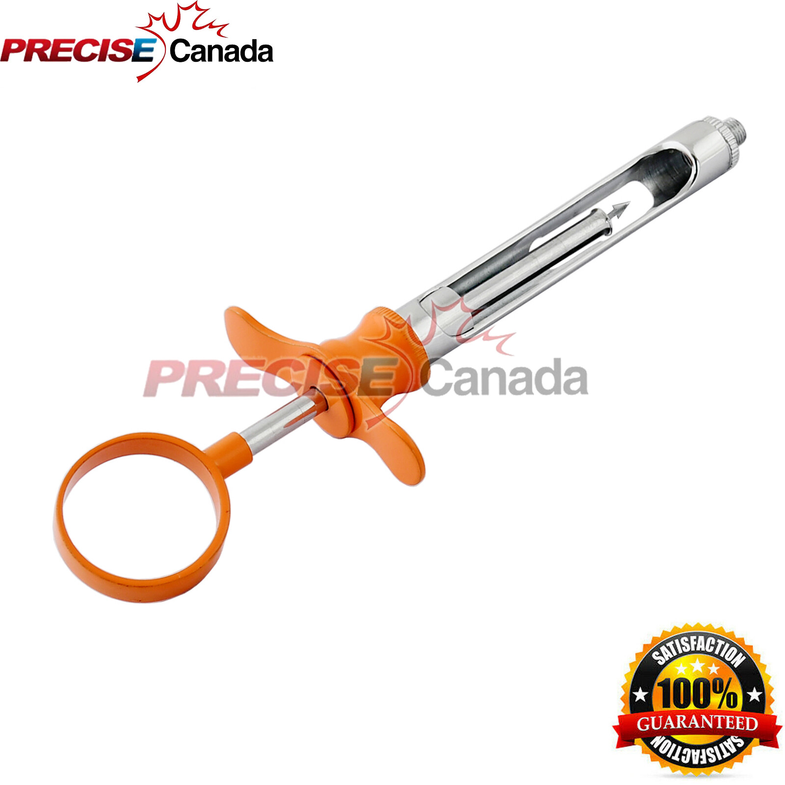 Aspirating Syringe CW Type 1.8ML Orange Color Handle Dental Instruments