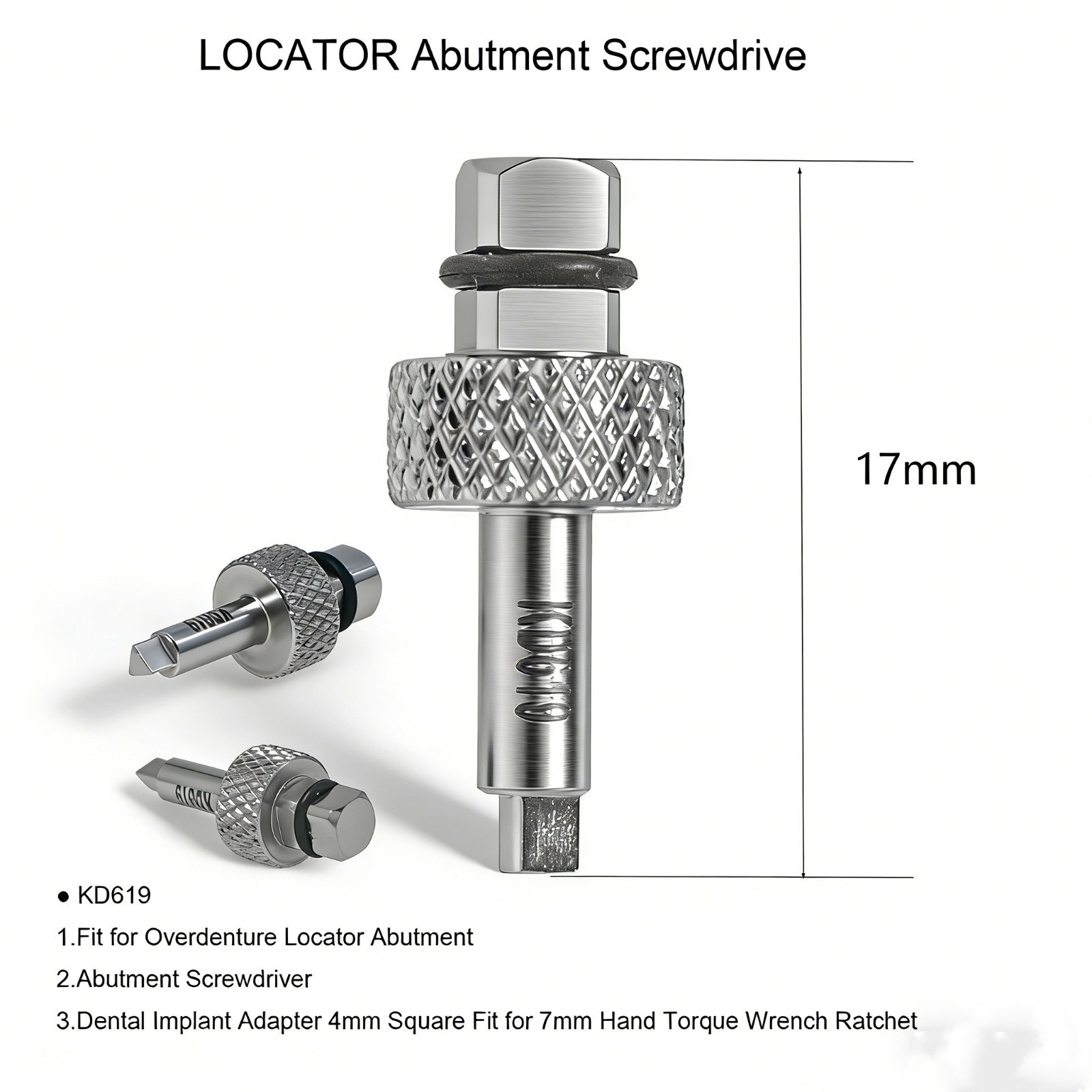 Dental Overdenture Abutment fit ZEST Locator ITI Straumann BL/BLT Ø4.1/4.8mm RC