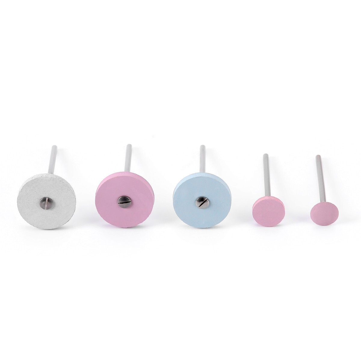 35Pc Dental Lab Polishing Diamond Burs Brush Kit 2.35mm For Ceramics Porcelain
