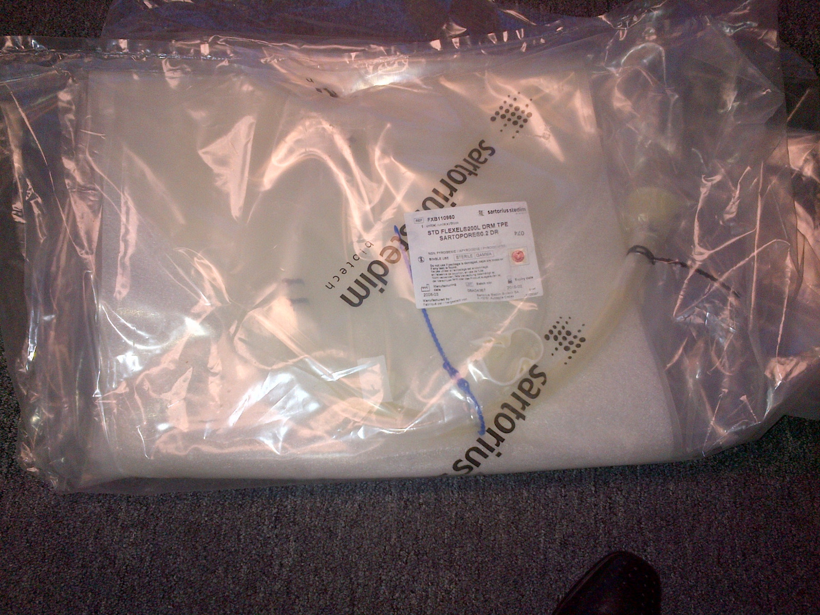 NEW Sartorius Stedim STD FLEXEL@200L DRM (TPE) & SARTOPORE@0.2DR