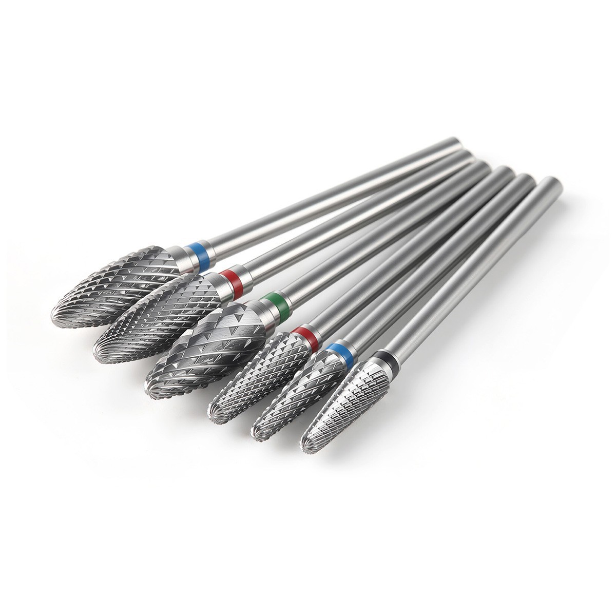 AZDENT Dental HP CNC Tungsten Carbide Burs Drills for Low Speed Handpiece 4 Type