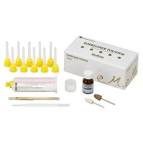 Denture Reline Material Tokuyama Dental Sofreliner Tough Chairside Medium FS