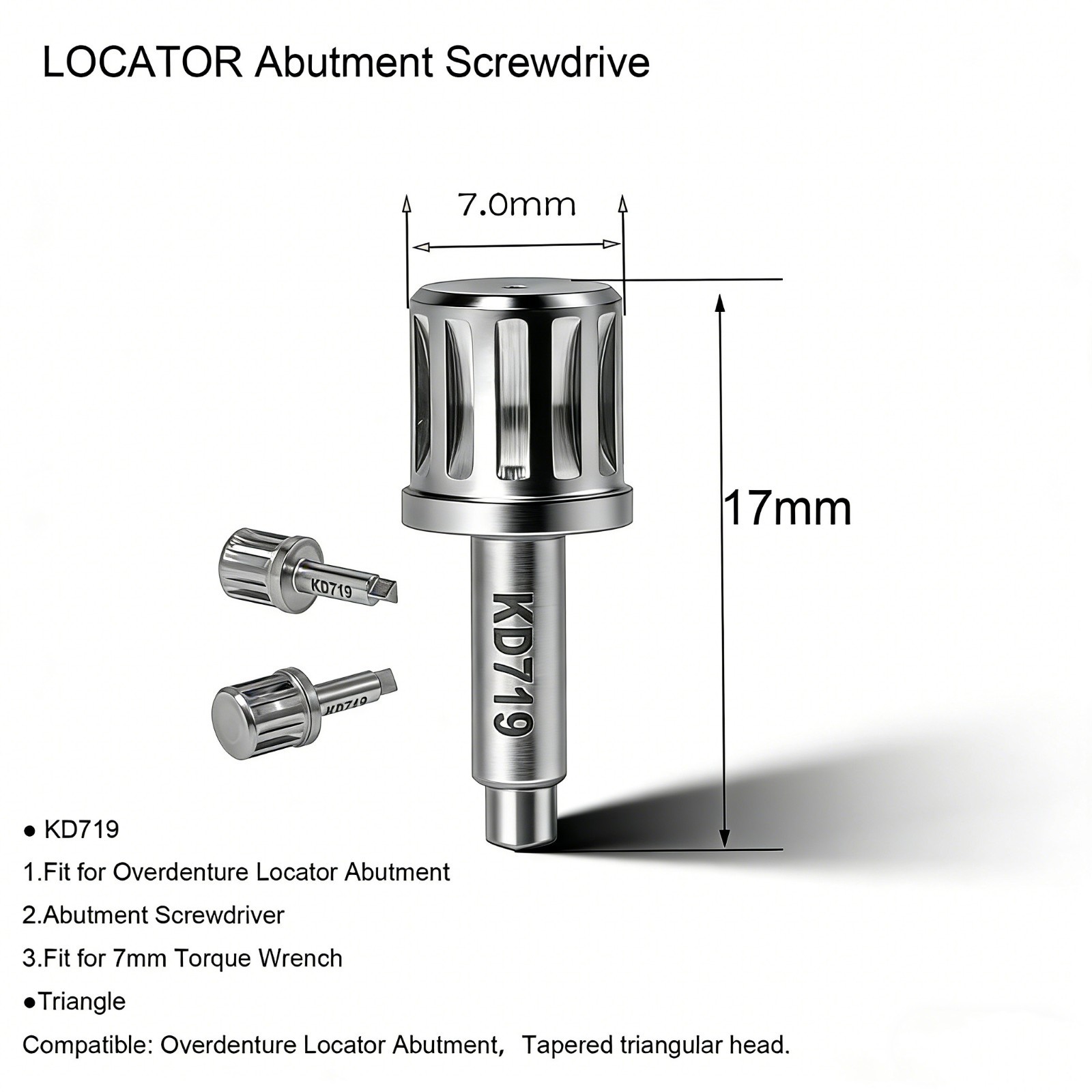 Dental Overdenture Abutment fit ZEST Locator ITI Straumann BL/BLT Ø4.1/4.8mm RC