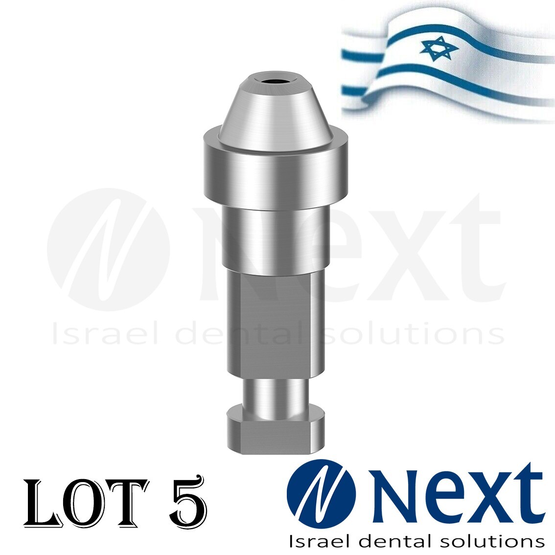 Lot x 5 New Multi Unit analog abutment 1.4 mm