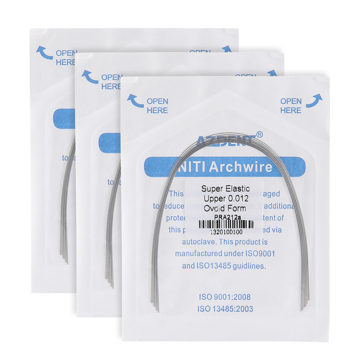 USA Dental Orthodontic Super Elastic NITI Round Arch Wires All Sizes Ovoid Form