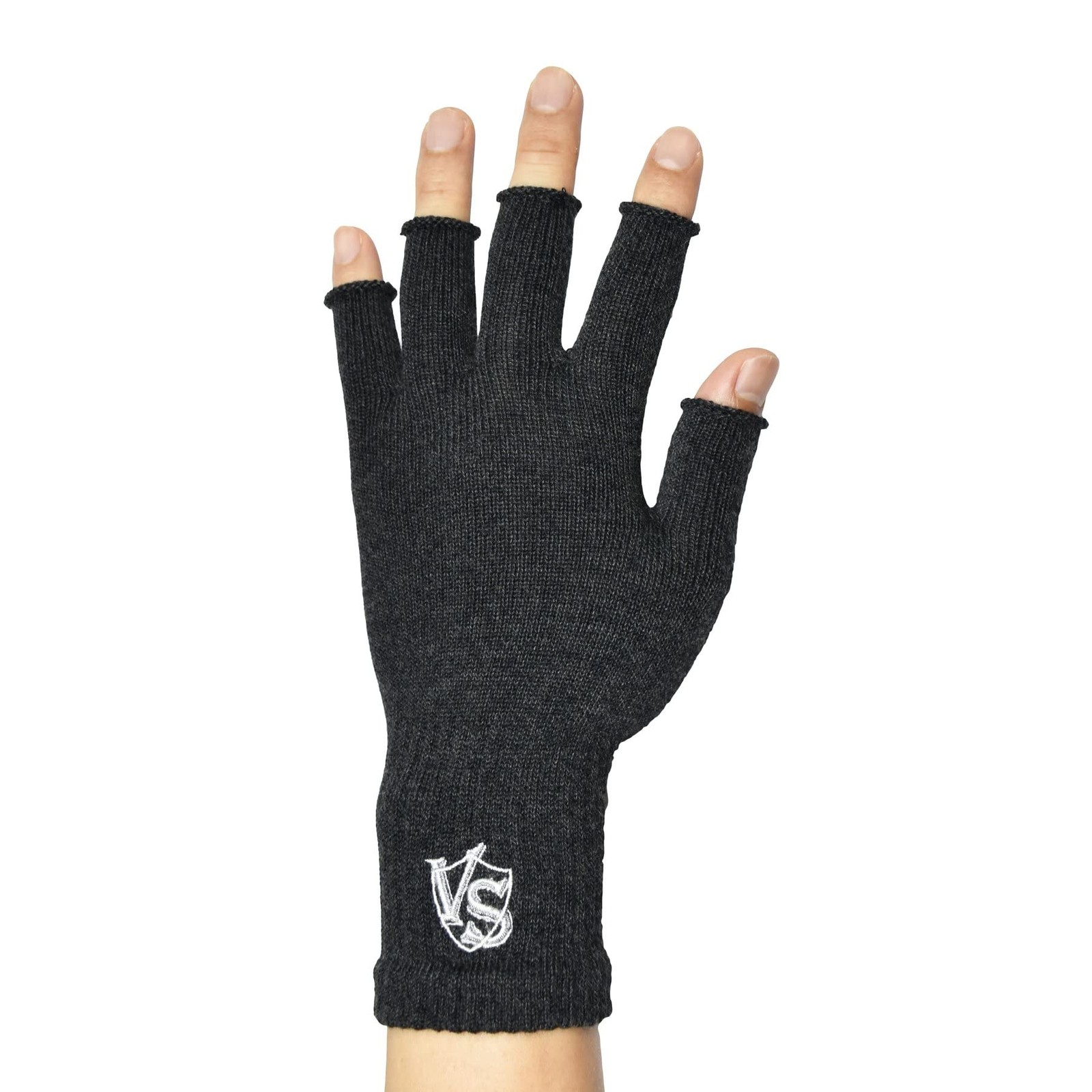 VITAL SALVEO Fingerless Recovery Gloves Stretchy Hands Office Unisex Half Finger