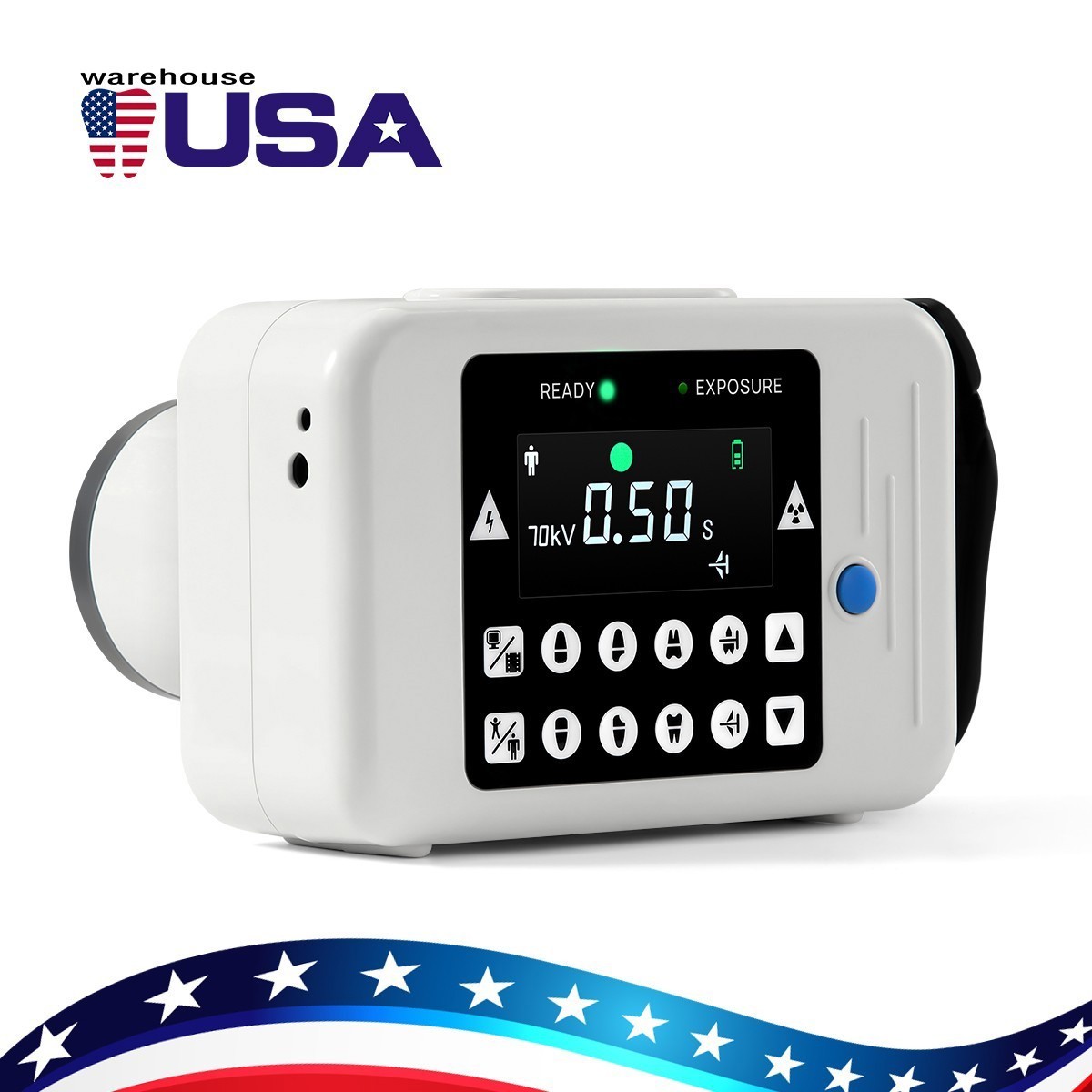 Dental Scatter Shield Protective Ring for RAY121/221 with Machine Unit