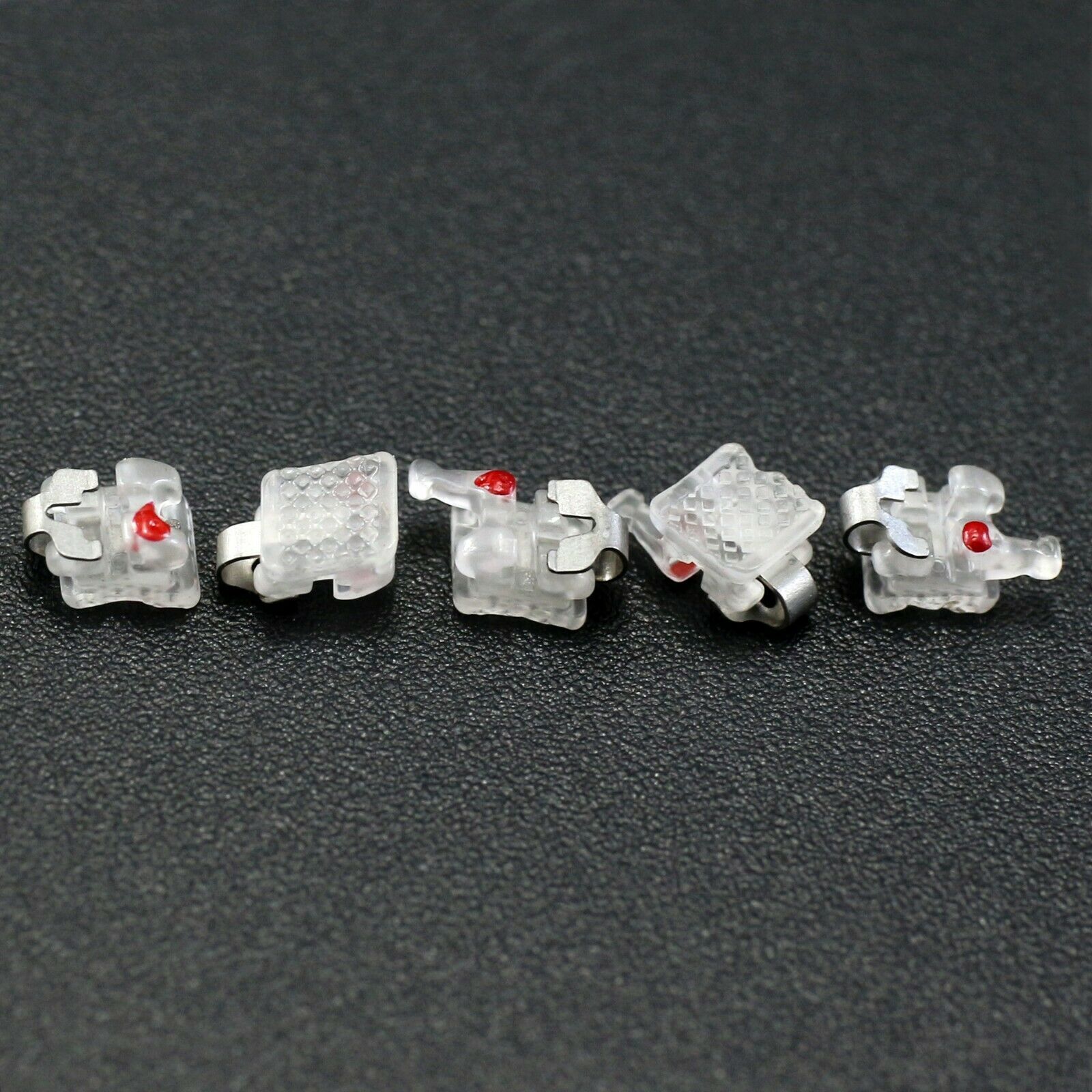 US Orthodontic Self Ligating Ceramic Bracket Aesthetic AO Empower Clear Roth 022