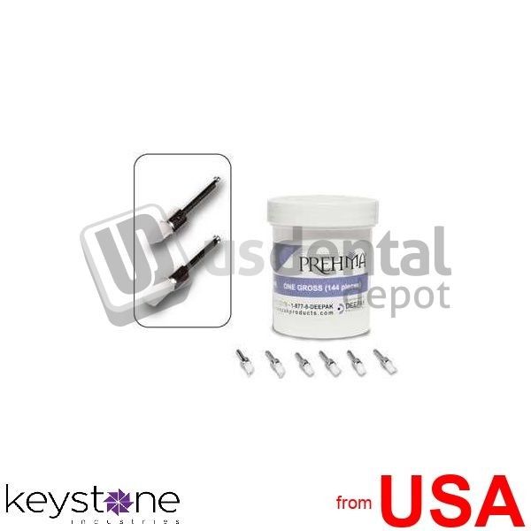 KEYSTONE Prehma Disposable Prophy Brush, Latch-Type RA flat brush, packag 446423