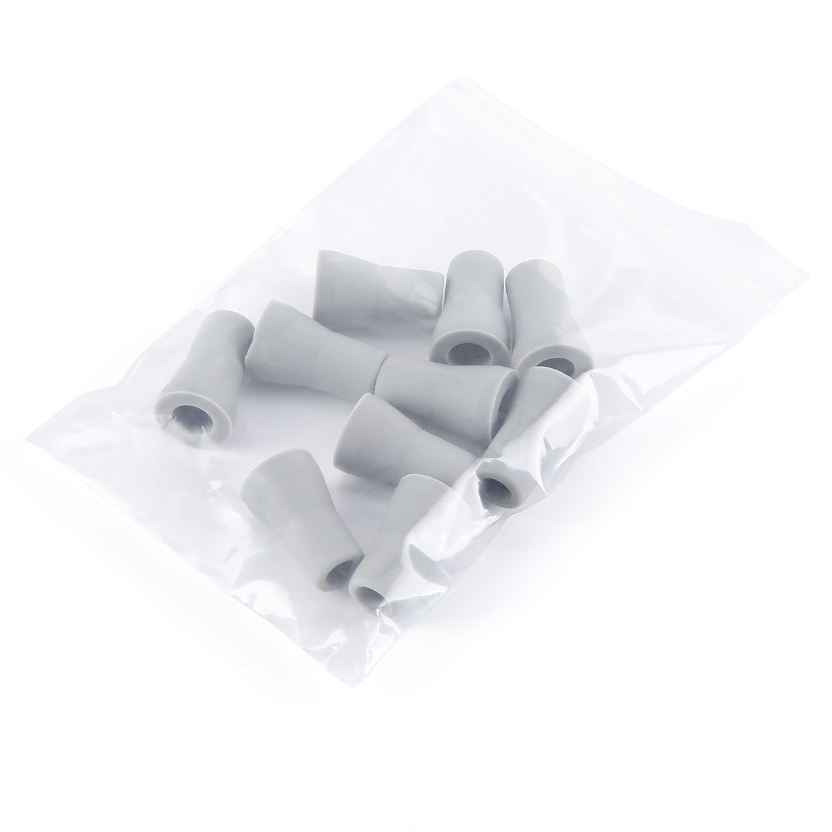 10pcs Dental Saliva Ejector Weak Suction Rubber Snap Tip Adapter Replacement