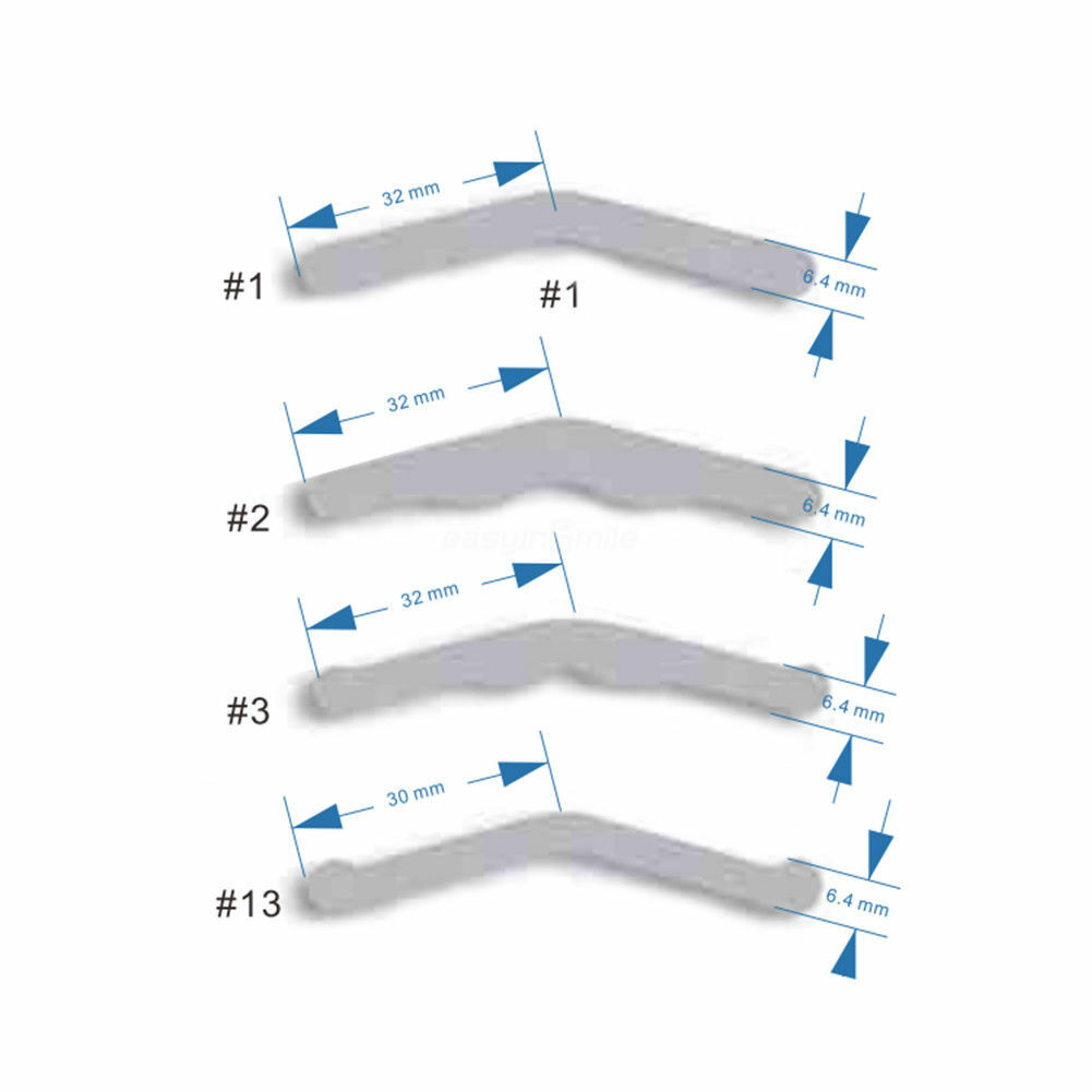 144Pcs Dental Tofflemire Matrix Bands .0015″ Stainless Steel 4 Sizes Easyinsmile