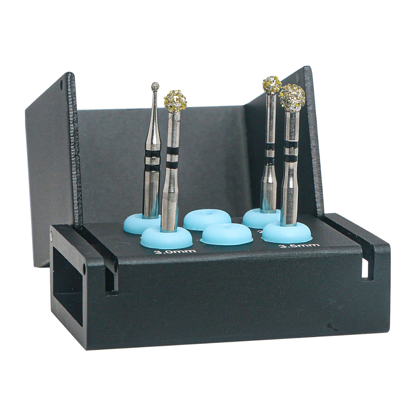 4Pcs/Kit Degranulation Burs Kit Osseous Debridement Remove Bone Tissue Remnant