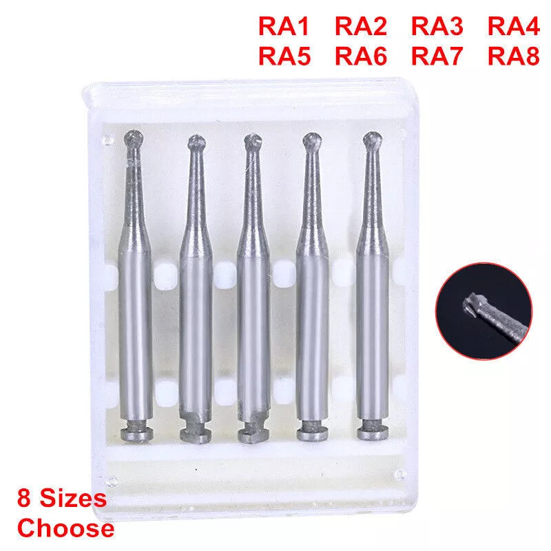 129 Types Dental FG RA HP Drills Tungsten Steel Carbide Bur For High/Low Speed