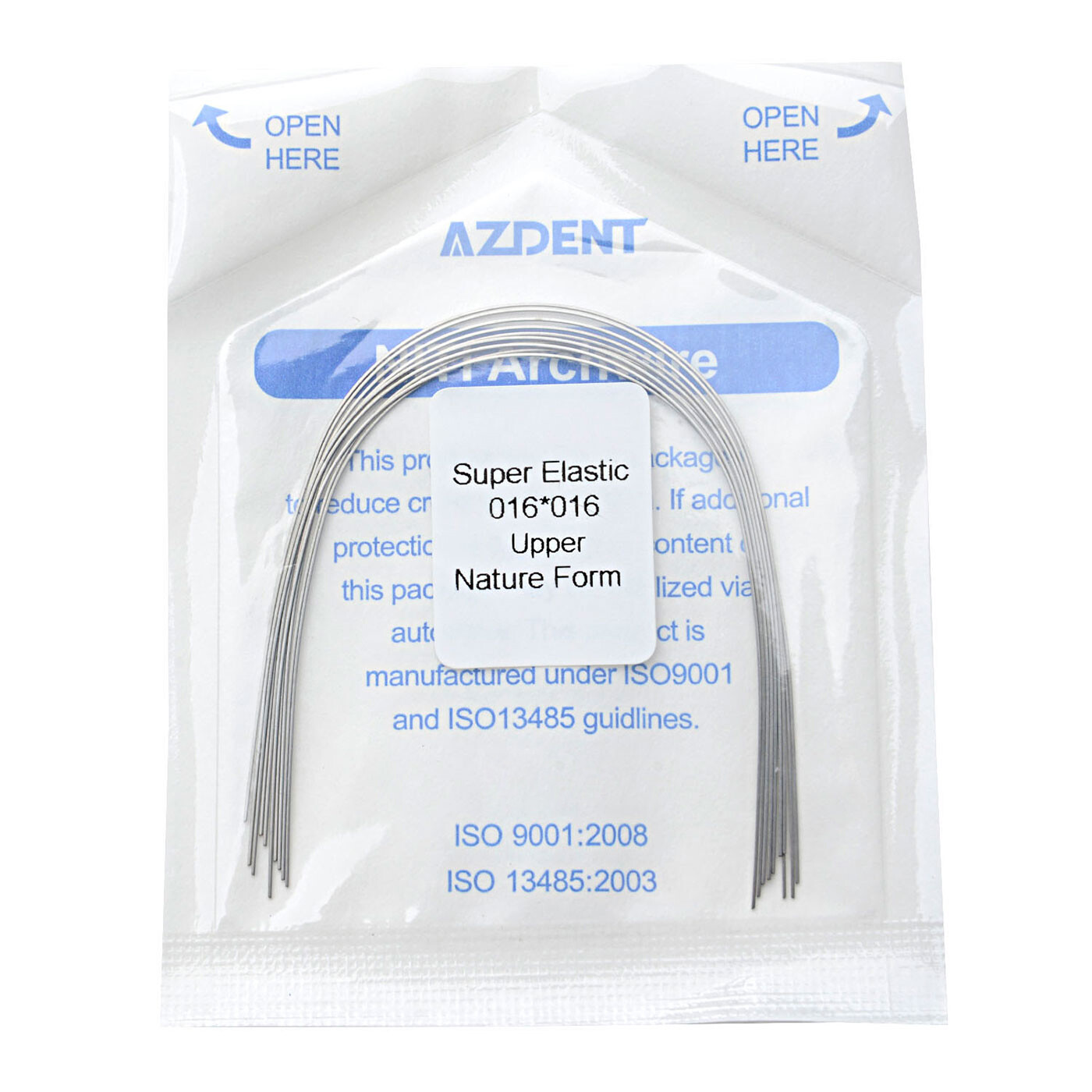 AZDENT Dental Orthodontic Super Elastic Niti Arch Wires Rectangular Nature Form