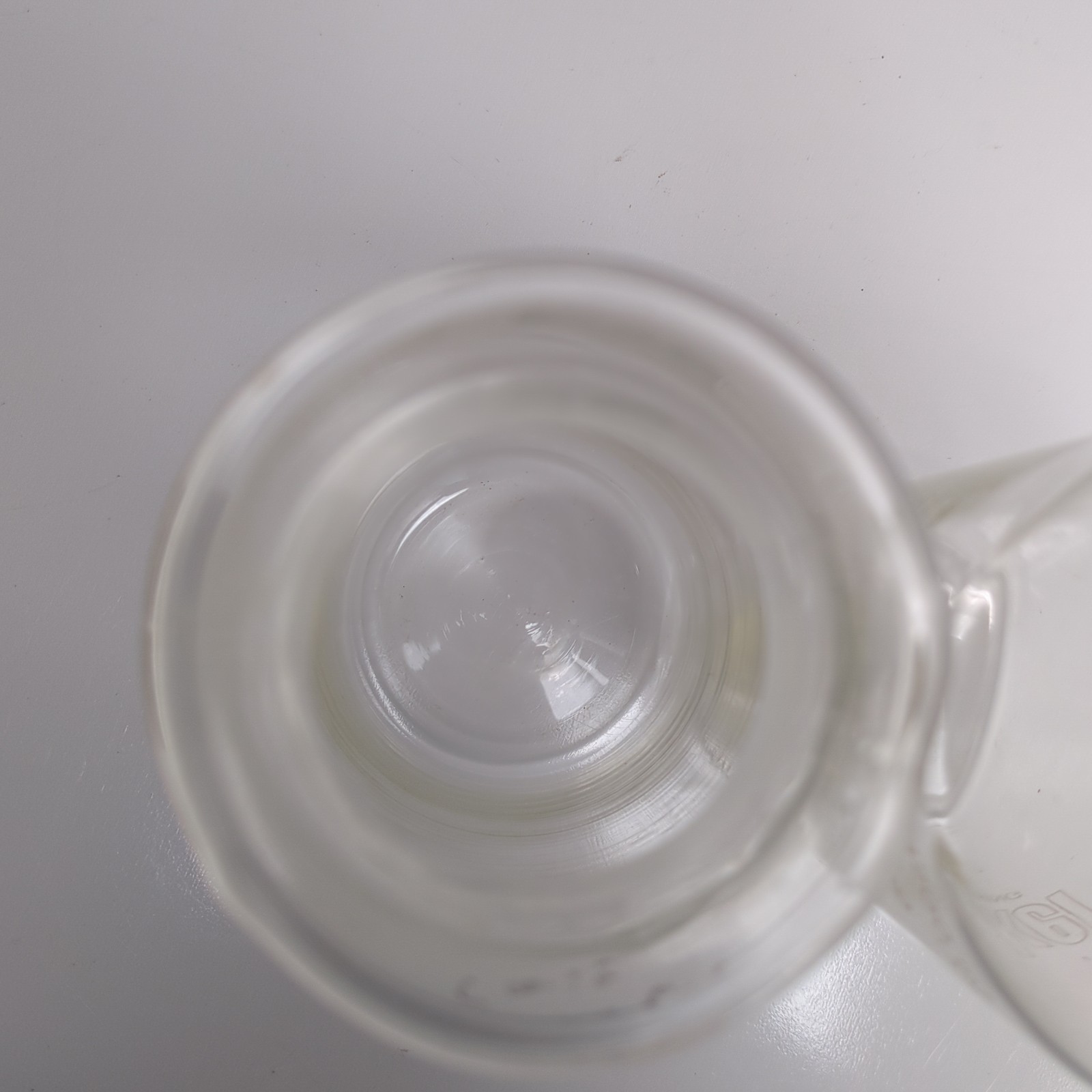 Corning Pyrex 1200mL Fleaker Wide Mouth Lab Beaker Pour Spout With Lid