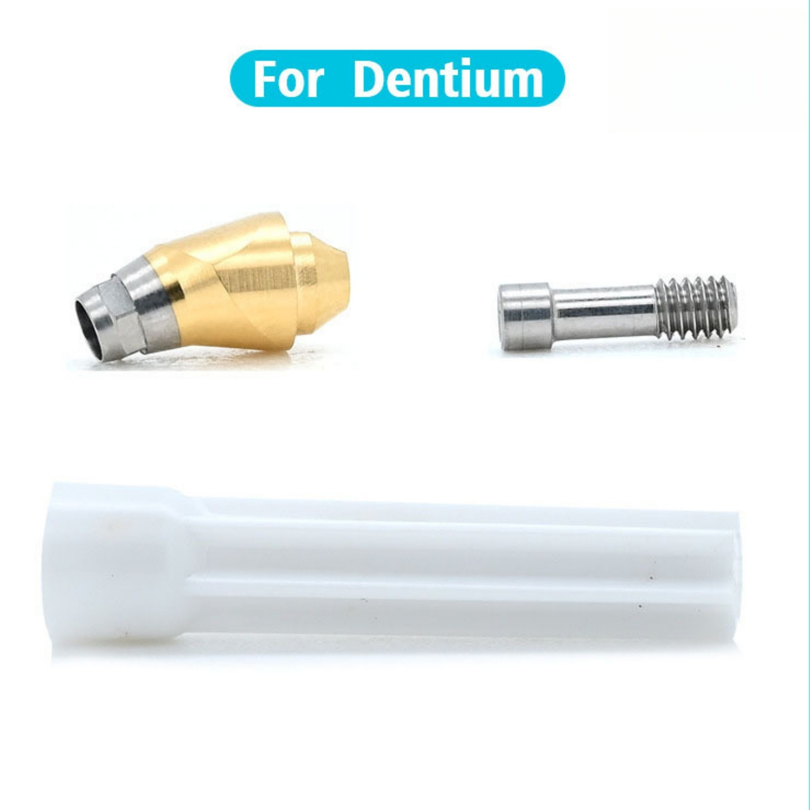 6pcs Dental titanium Multi unit angled abutment fits to Den-tium superline D4.5