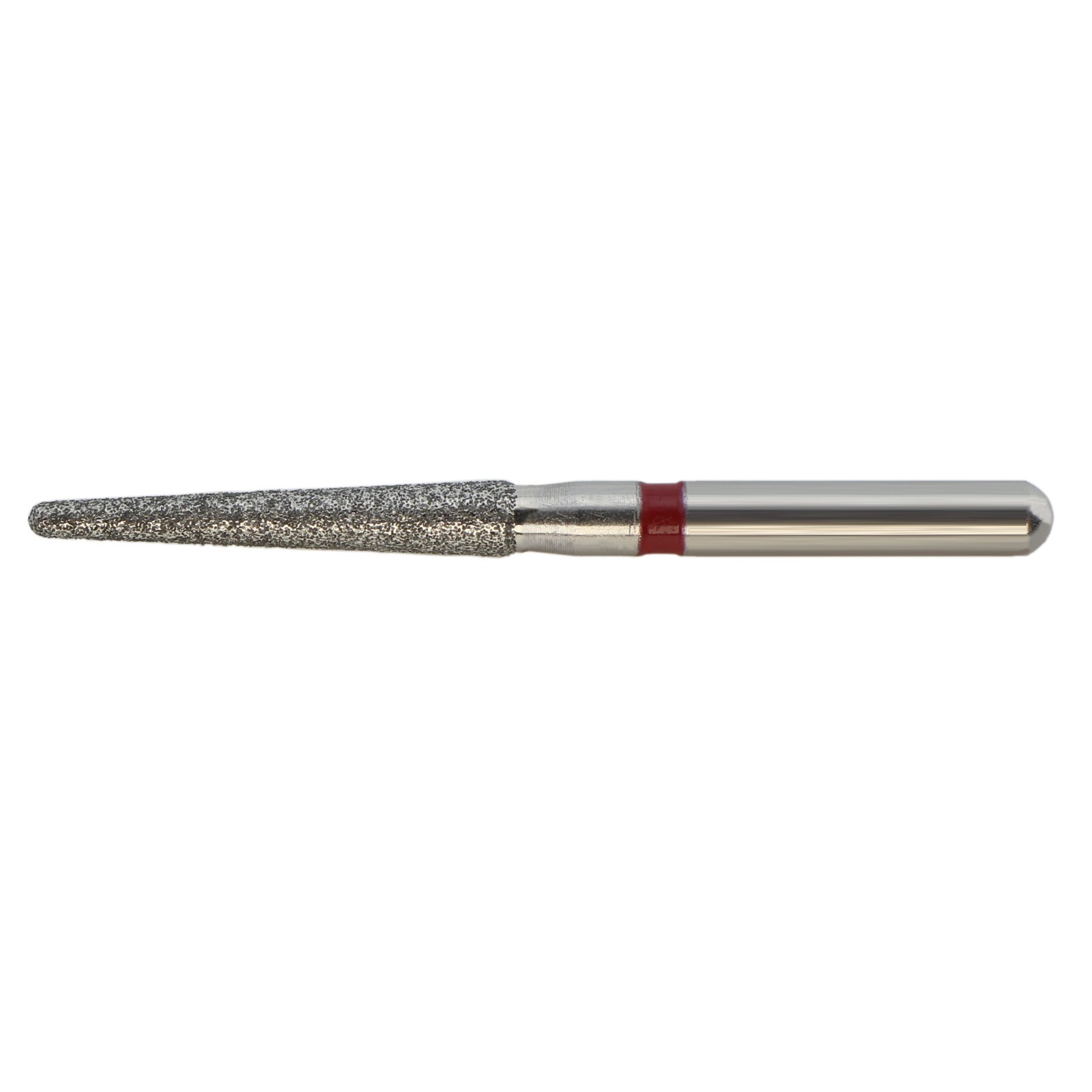 Dental Diamond Burs FG 850/016F Round End Taper Fine Grit Red High Speed Dia Bur