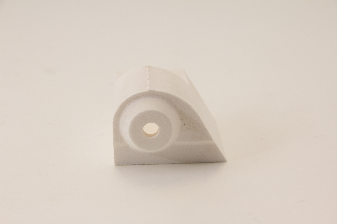 DENTAL LAB JEWELRY CENTRIFUGAL CASTING CRUCIBLE SMALL HOODED TYPE SILICA QUARTZ
