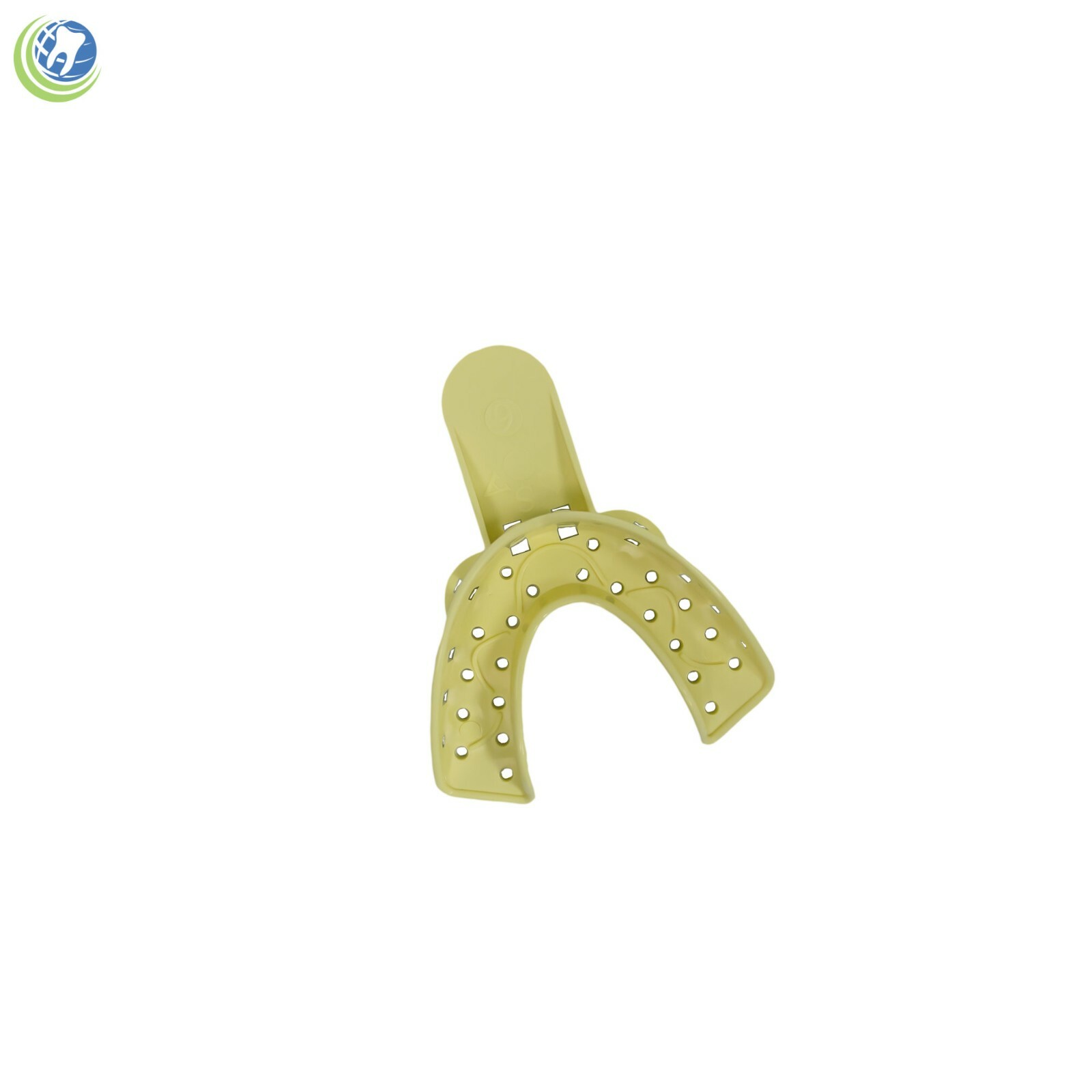 DENTAL PLASTIC AUTOCLAVABLE IMPRESSION TRAYS LOWER SMALL LS #6 12/BAG
