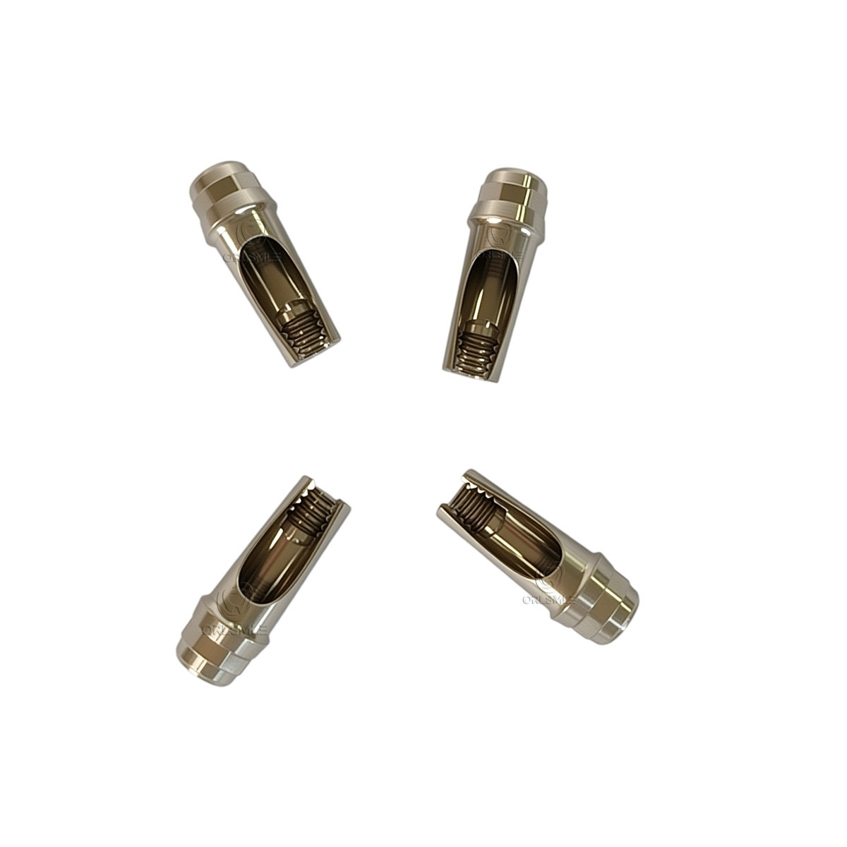 5 pcs 15° Titanium angled cemented abutment fits to ITI Straumann RN synOcta
