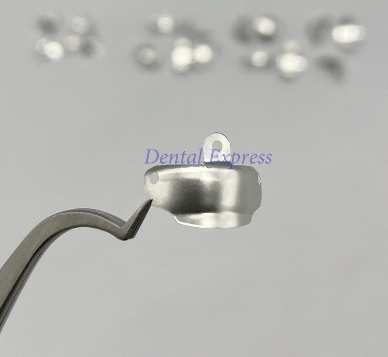 50Pcs Dental Metal Matrices Sectional Contoured Molar Matrix Refill Soft Band