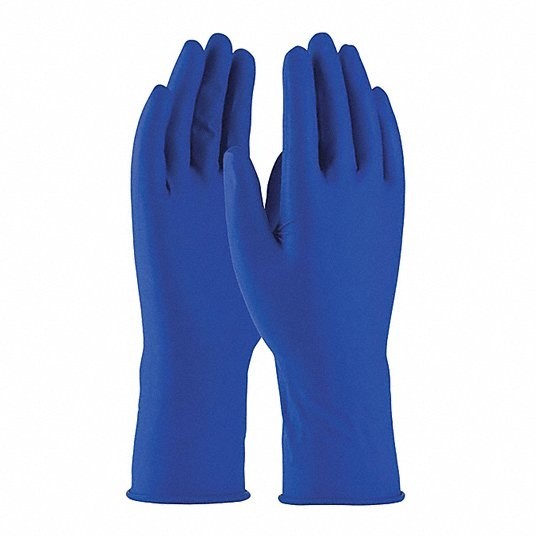 50 – SMALL 2550/S Posishield Disposable Gloves, 14 Mil Palm, Latex, Powder-Free