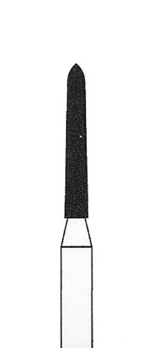 SUPÉR Multi-Use Diamond Burs Modified Chamfer 878K/012M Medium Grit (30 Burs)