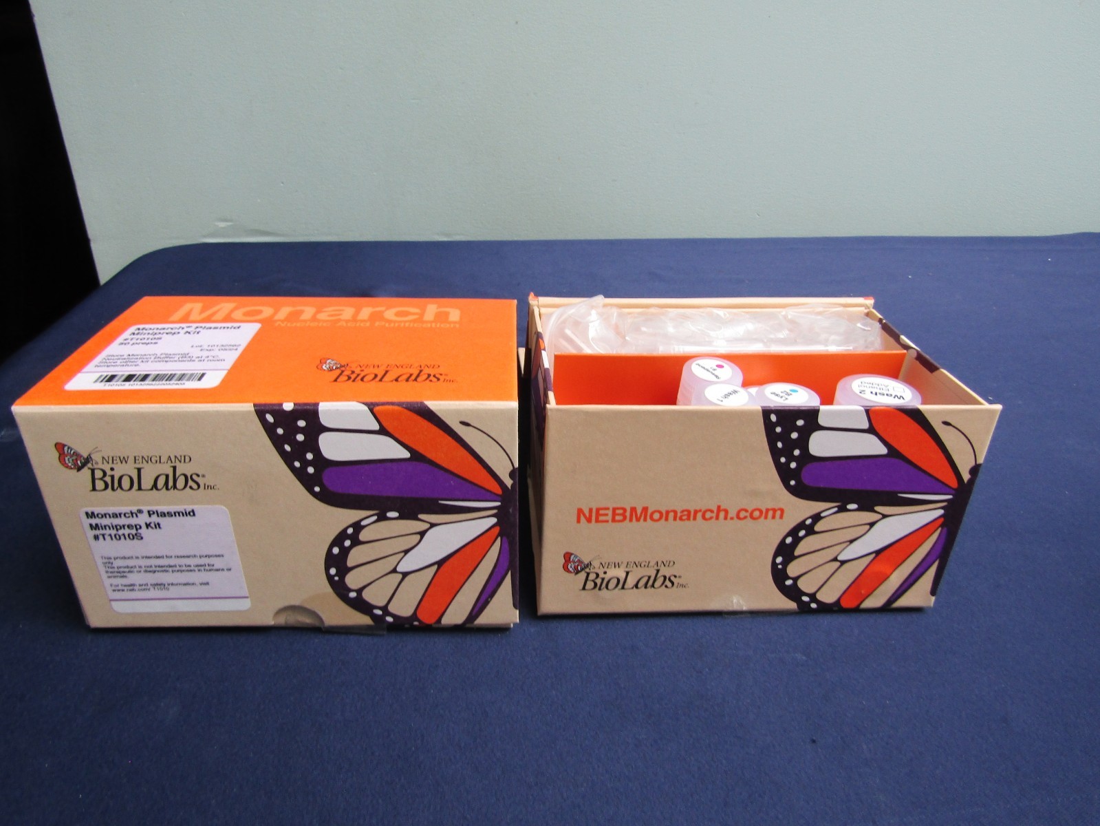 BIOLABS Monarch Plasmid DNA Miniprep Kit – 2 Partial Kits T1010S