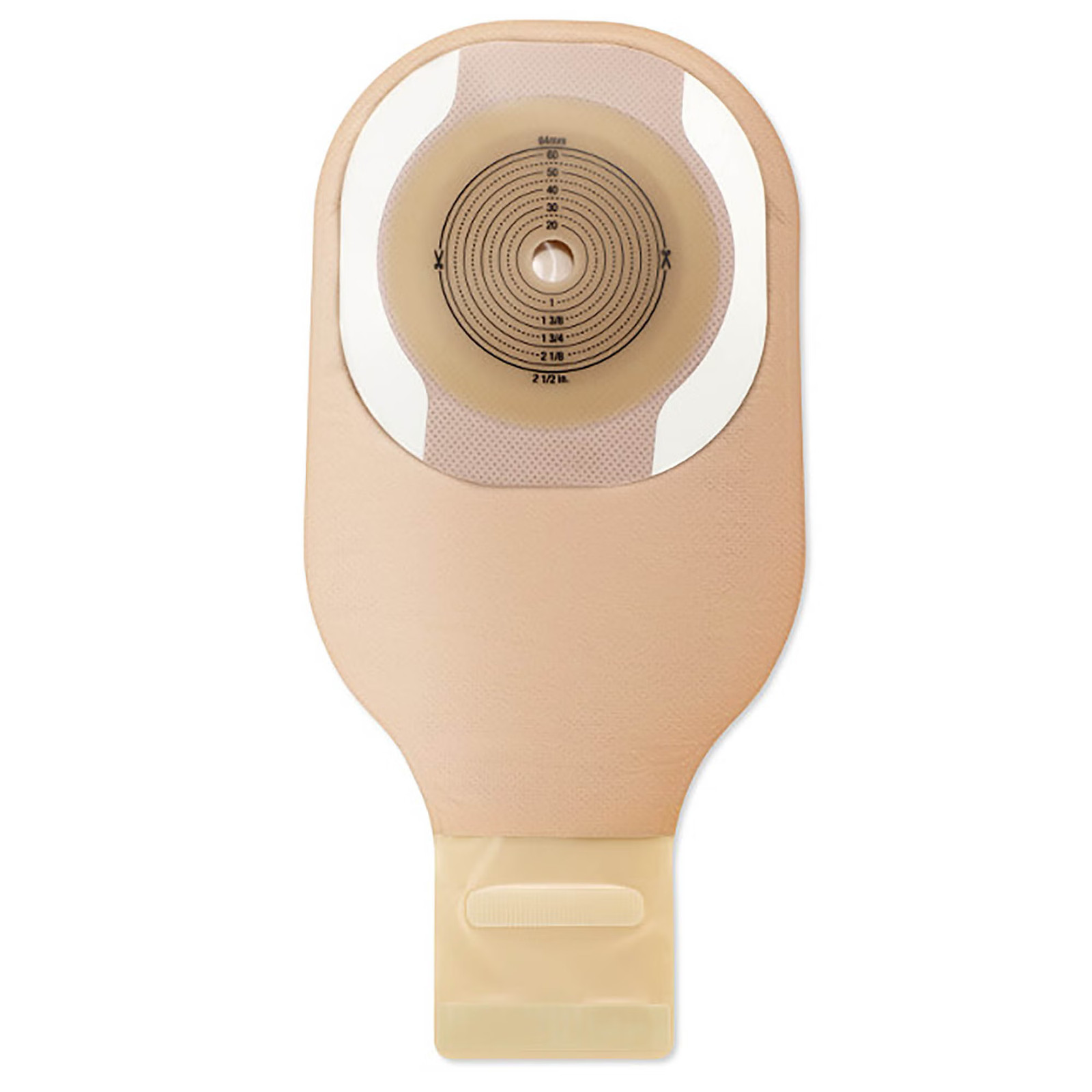 Premier Ostomy Pouch Drainable 2.5″ Stoma 12″L 1pc System Beige 8901 10 Ct