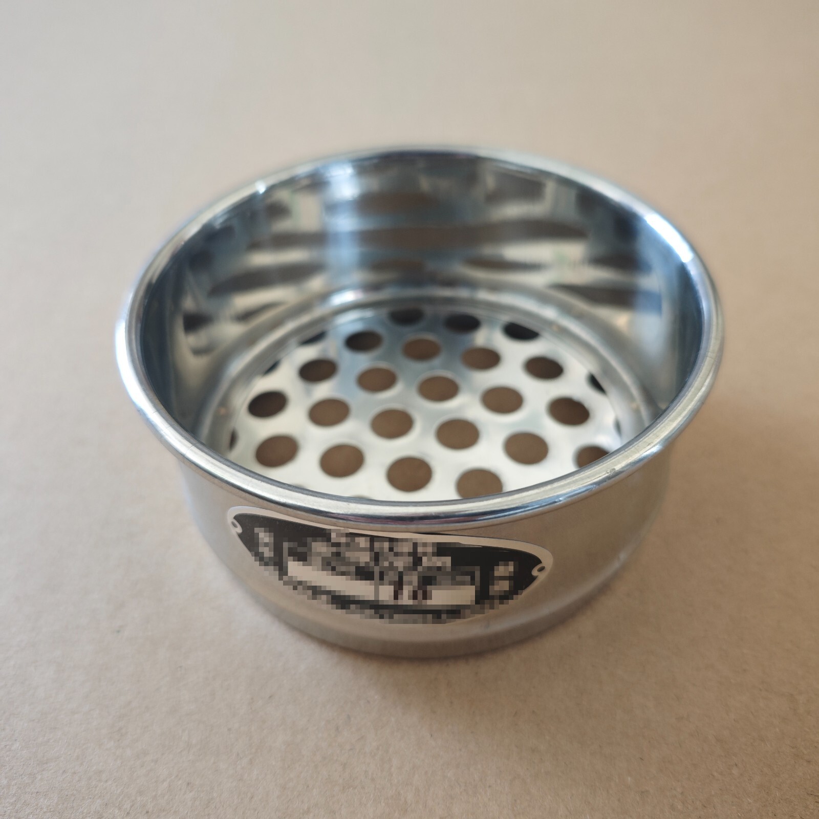 4in Round Hole Integrated Lab Test Sieve Dia 10cm Stainless Metal Filter