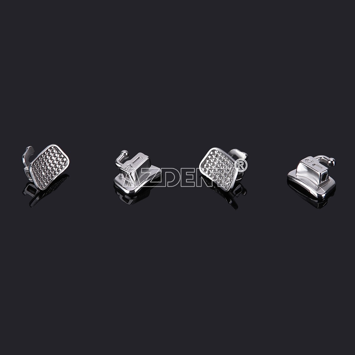 50Set Dental Orthodontic Buccal Tube 2nd Molar Roth.022 Bondable Non-Conv AZDENT